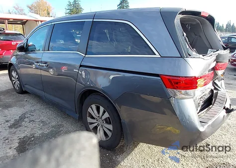 2016 Honda Odyssey Ex-L from USA, damaged, VIN 5FNRL5H62GB134783